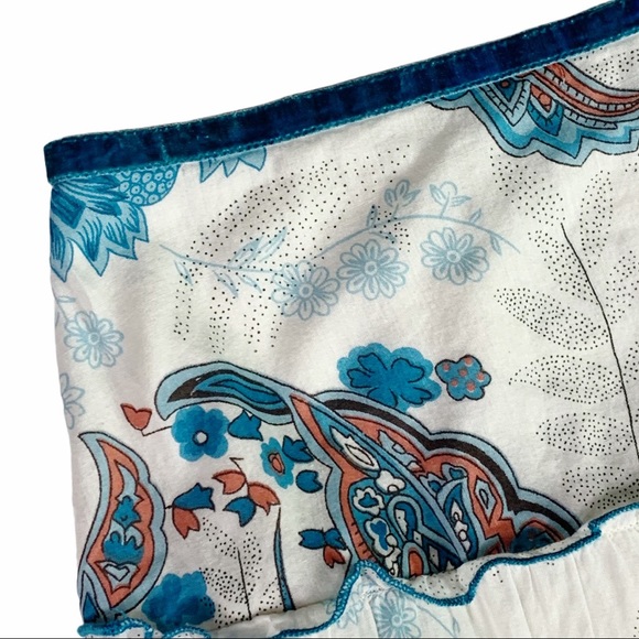 SPEECHLESS Boho Floral Ruffled Skirt - Picture 4 of 8